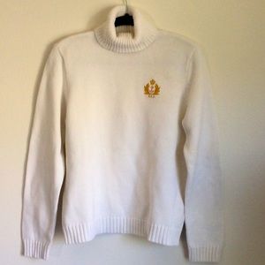 Ralph Lauren turtleneck sweater.
